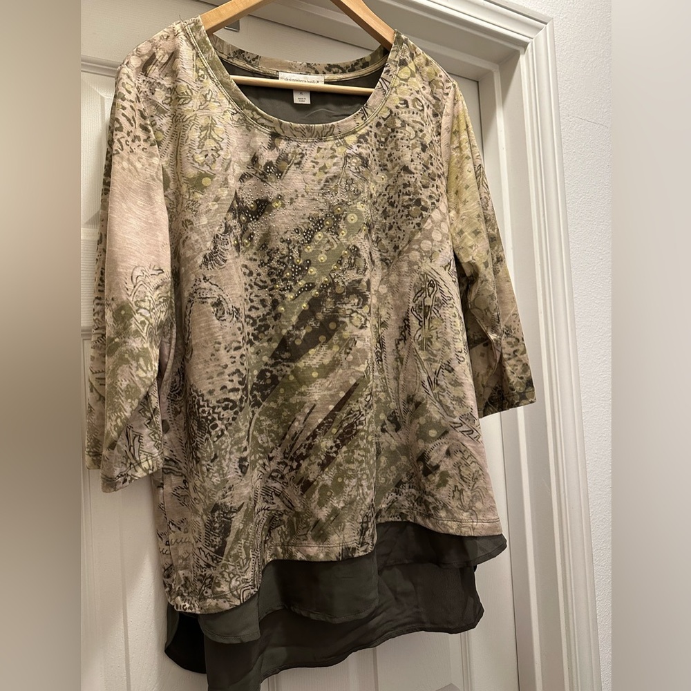 Coldwater Creek top Xl
